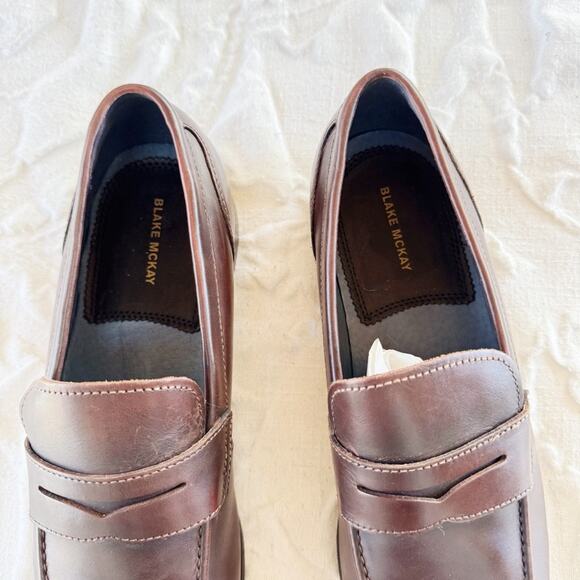 Blake McKay Men\'s Davis Penny Dress Slip-On Penny Loafer